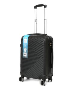 Valija r&iacute;gida Atoz T4 negra 20 pulgadas