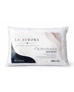 Almohada relleno simil pluma de 650 grs