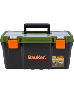 Caja de herramientas pl&aacute;stica Bauker 16'