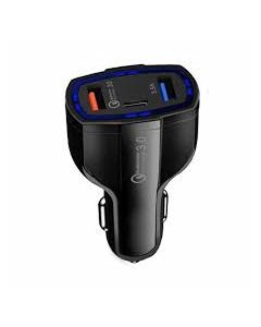Cargador para auto con 2 usb + 1 tipo c