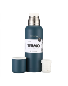 Termo slim 750ml Terrano petróleo