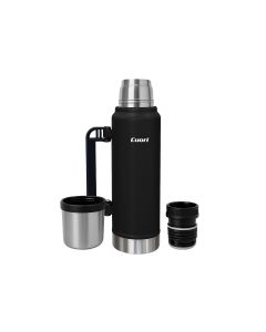 Termo negro inoxidable 1.3l cuori trueno-n