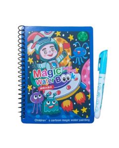 Libro infantil coloreable azul