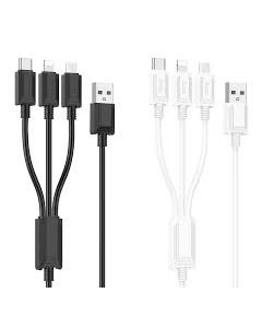 Cable carga 3 en 1 hoco x74