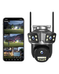 C&aacute;mara de seguridad triple qd18-wifi