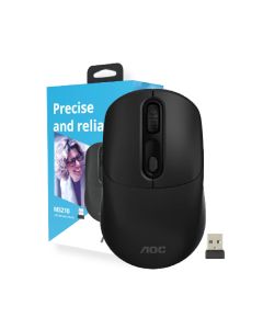 Mouse inalambrico negro aoc ms210b/la