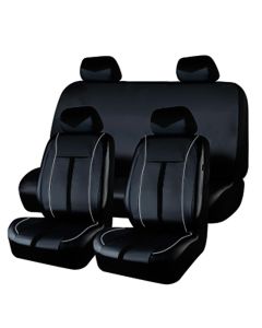 Cubre asiento ecocuero GTS 001 negro