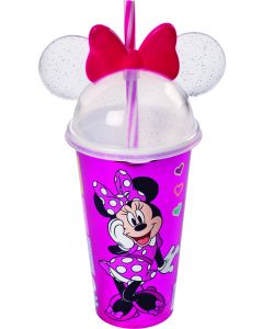 Vaso plastico shake 500ml Minnie surtido