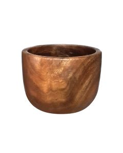 Bowl de madera alto d10/h7.6cm