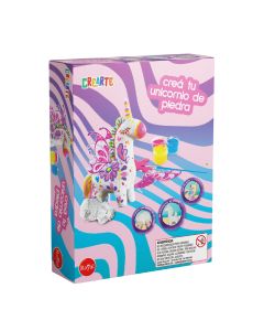 Decora unicornio con piedra Royal