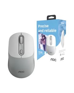 Mouse dual mode blanco AOC 2.4g+bt