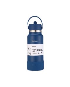 Botella Flow 950ml azul Terrano