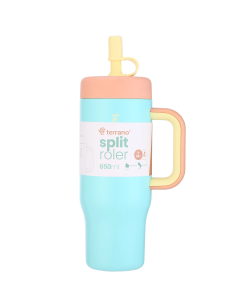 Vaso celeste Split roler 650ml Terrano