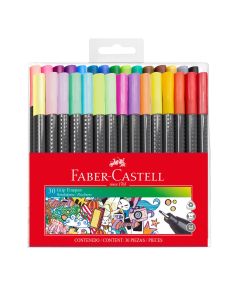 Marcadores Faber Castell finepen 30