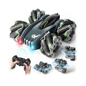 Auto con control remoto y luces 360° negro