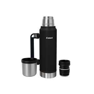 Termo negro inoxidable 1.3l cuori trueno-n