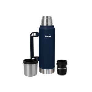 Termo azul inoxidable 1.3l cuori trueno-a
