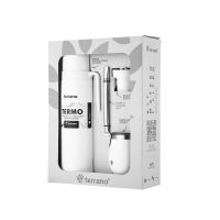 BOX Kit matero termo manija rigida 1lt. blanco Terrano