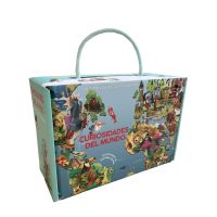 Curiosidades del mundo box set puzzle + libro