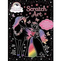 Unicornios magicos scratch art