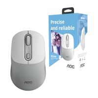 Mouse dual mode blanco AOC 2.4g+bt