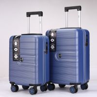 Set de valijaa BLC azul tamaños 18 y 20 pul