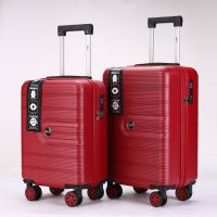 Set de valijaa BLC bordo tamaños 18 y 20 pul