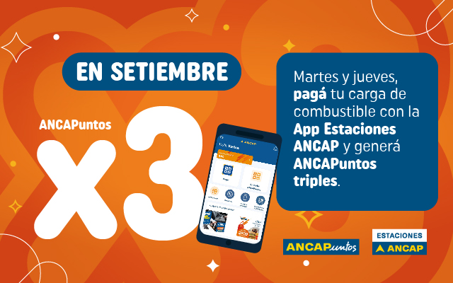 ancapuntos triples por APP